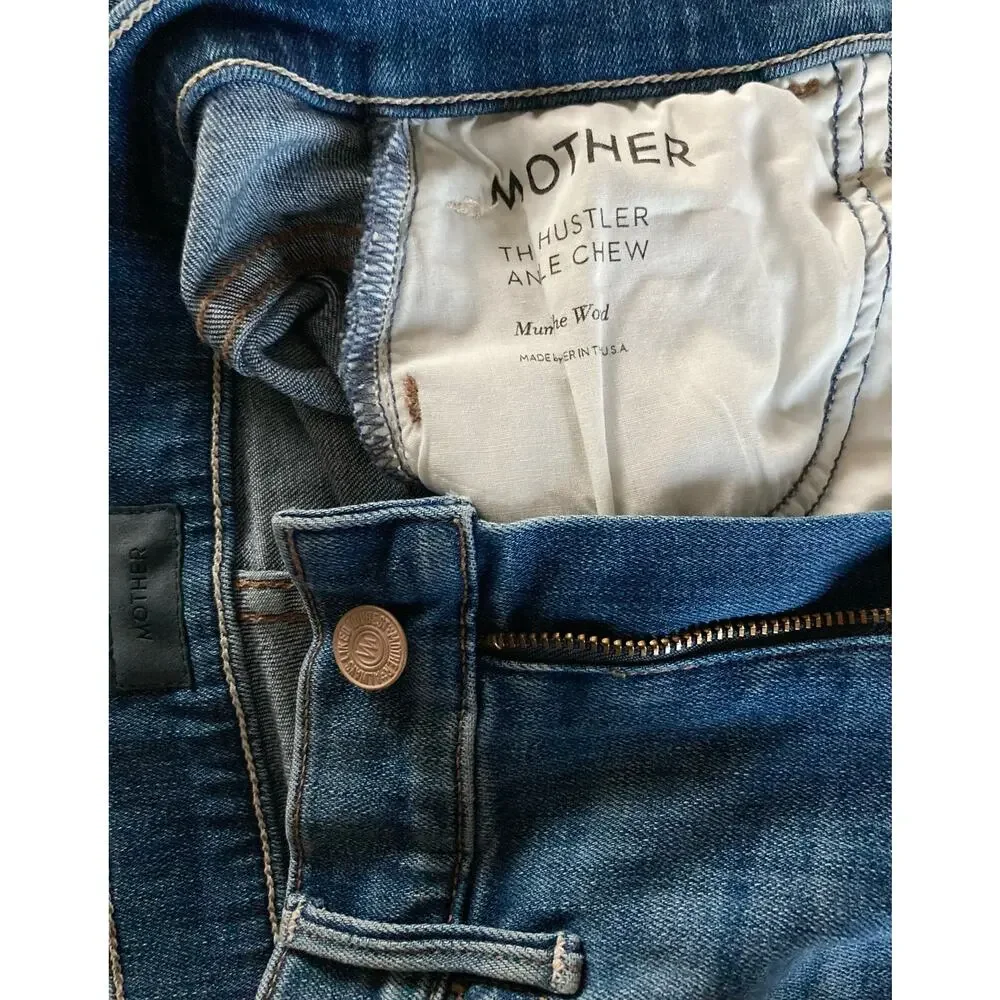 MOTHER The Hustler Ankle Chew Jeans Mums The Word 25